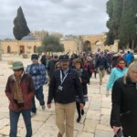 On the Temple Mount touring the Mosques