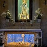 The Baby Jesus that is venerated during the Midnight Mass of Christmas in Bethlehem