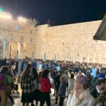 Shabbat prayers at the Western Wall